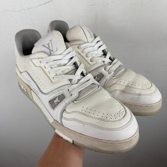 Louis Vuitton White/Gray Trainers