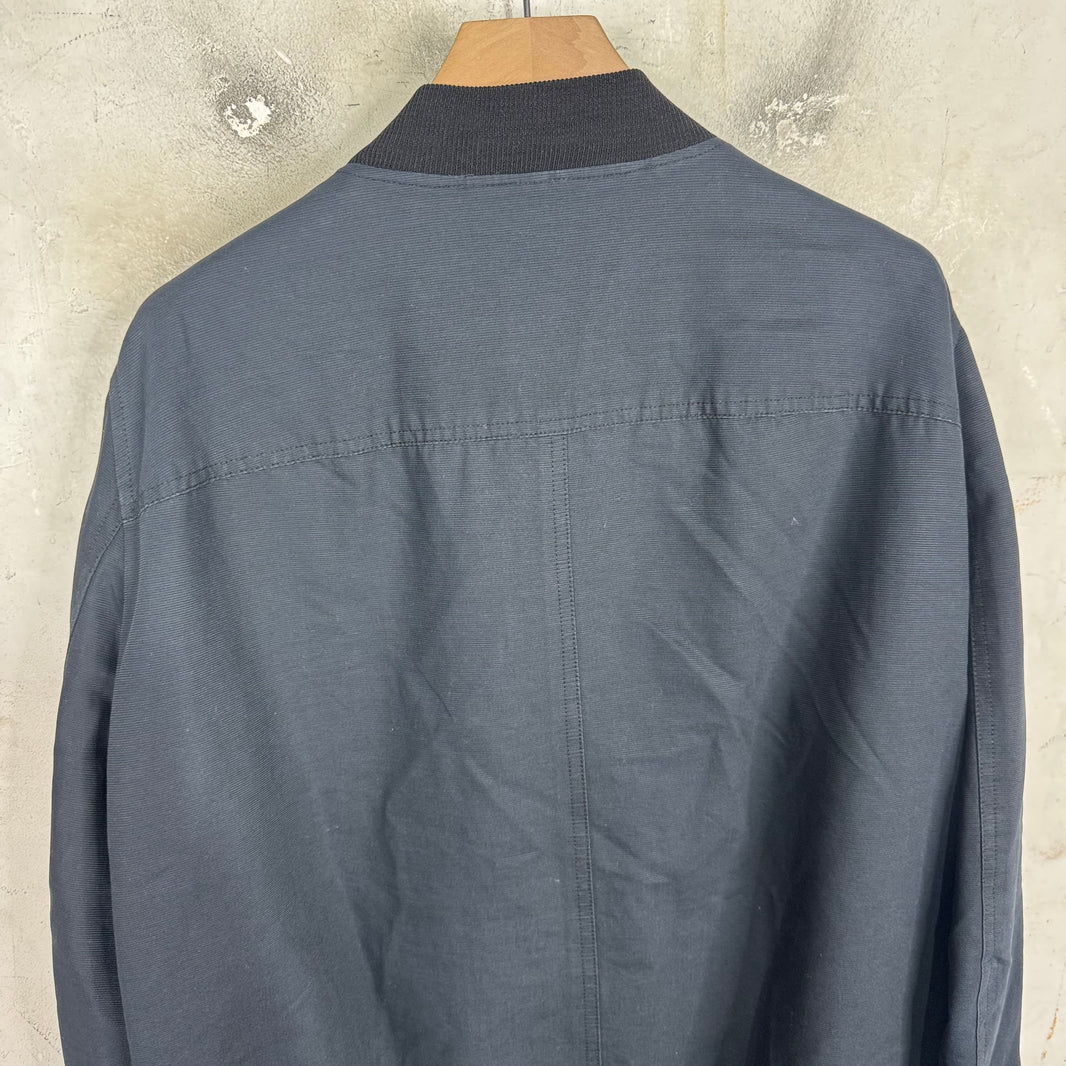Rick Owens Canvas Light Bomber Jacket