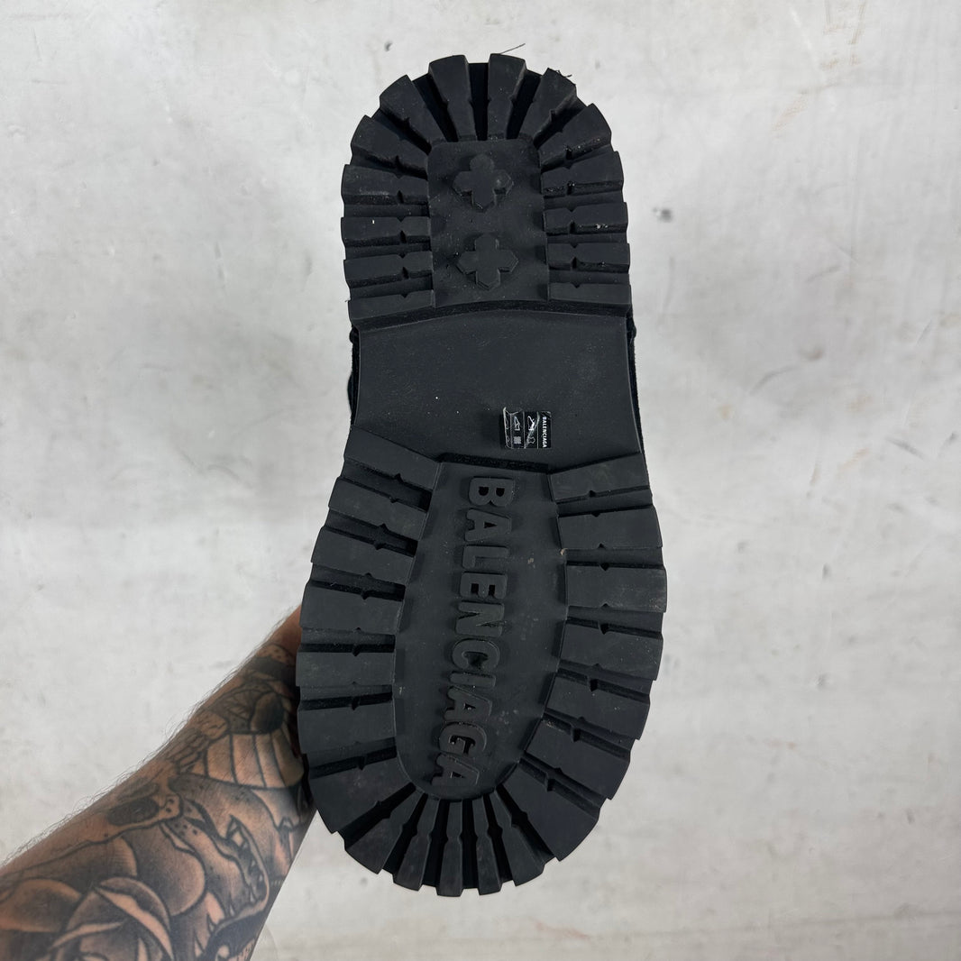 Balenciaga Suede Alaska High Boots