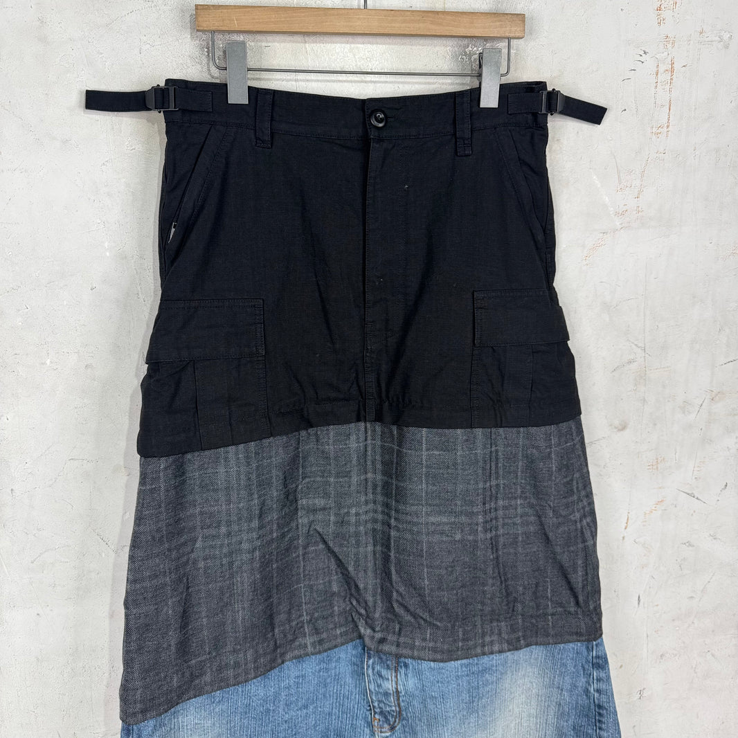 Balenciaga Convertible Layered Skirt