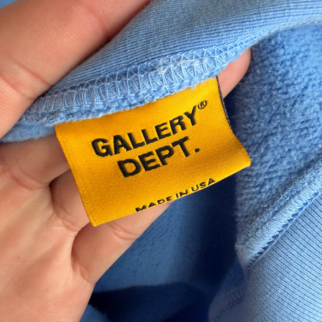 Gallery Dept Blue/Orange Logo Hoodie