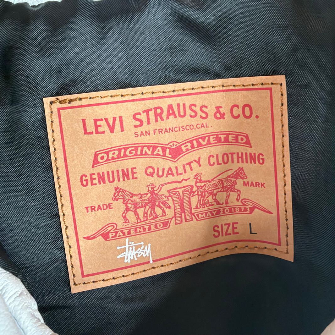 Stussy Levi's Leather Jacket