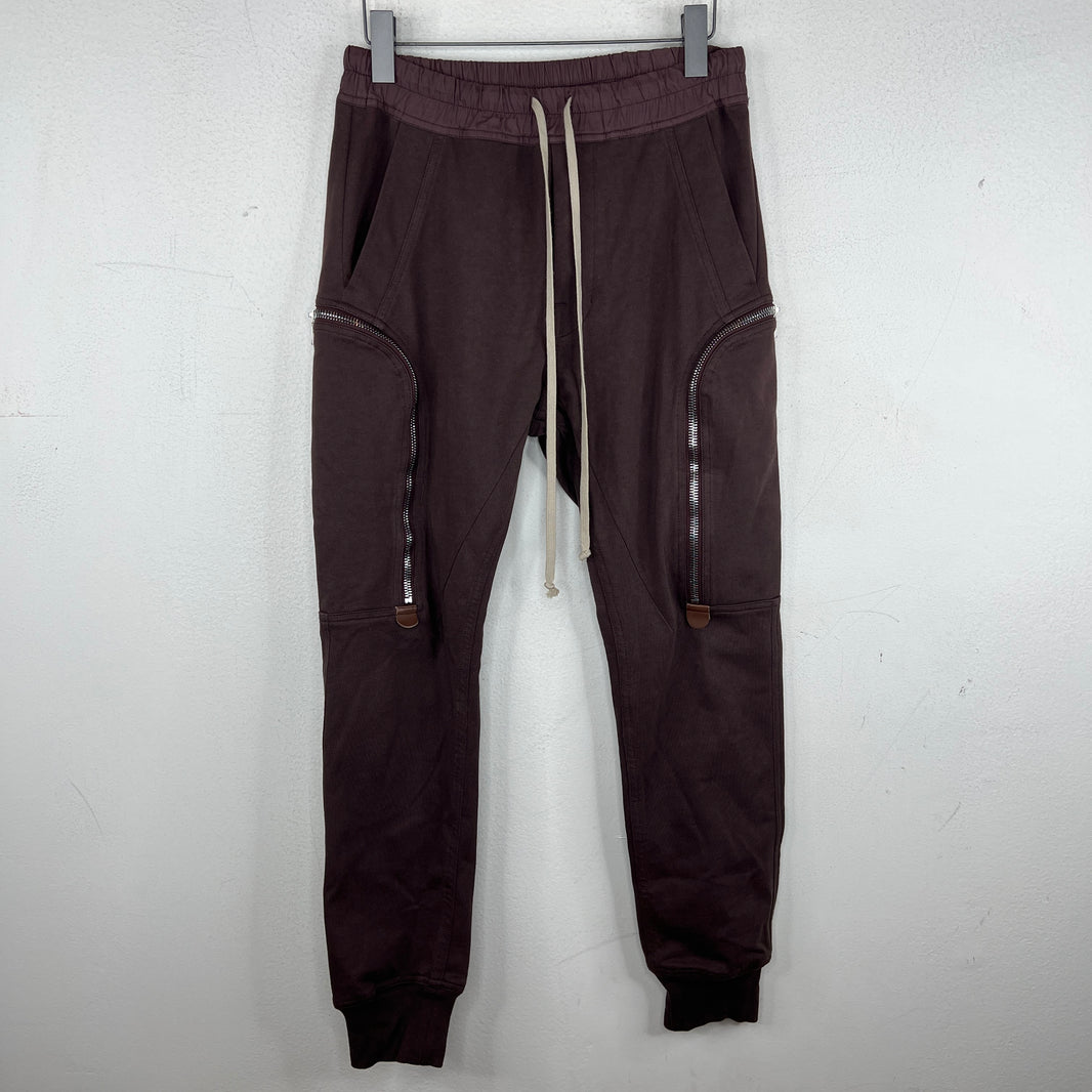 Rick Owens Brown Cargo Jogger Pants