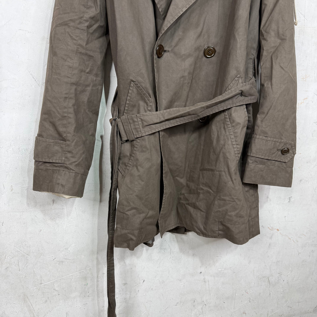 Rick Owens Hooded Mid-Length Fishtail Parka