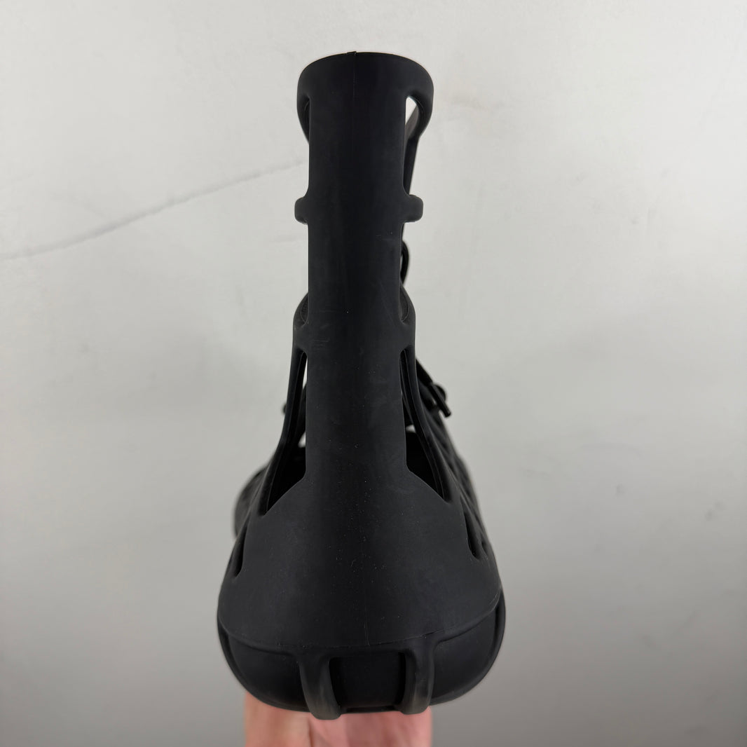 Bottega Veneta Black Atlas Sandals