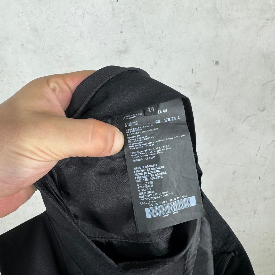 Prada Black Nylon Trousers