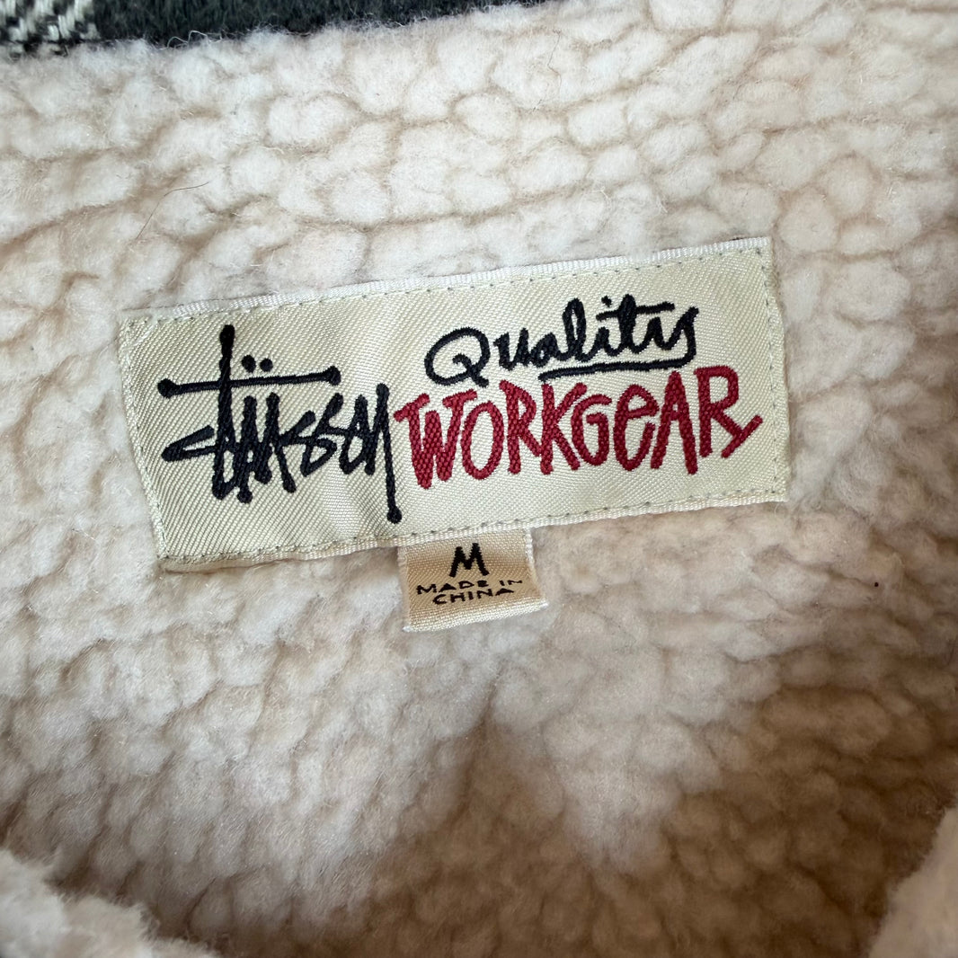 Stussy Shearling Lined Flannel