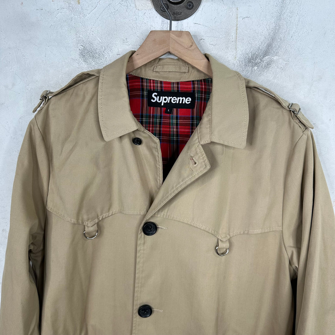 Supreme D Ring Trench Coat