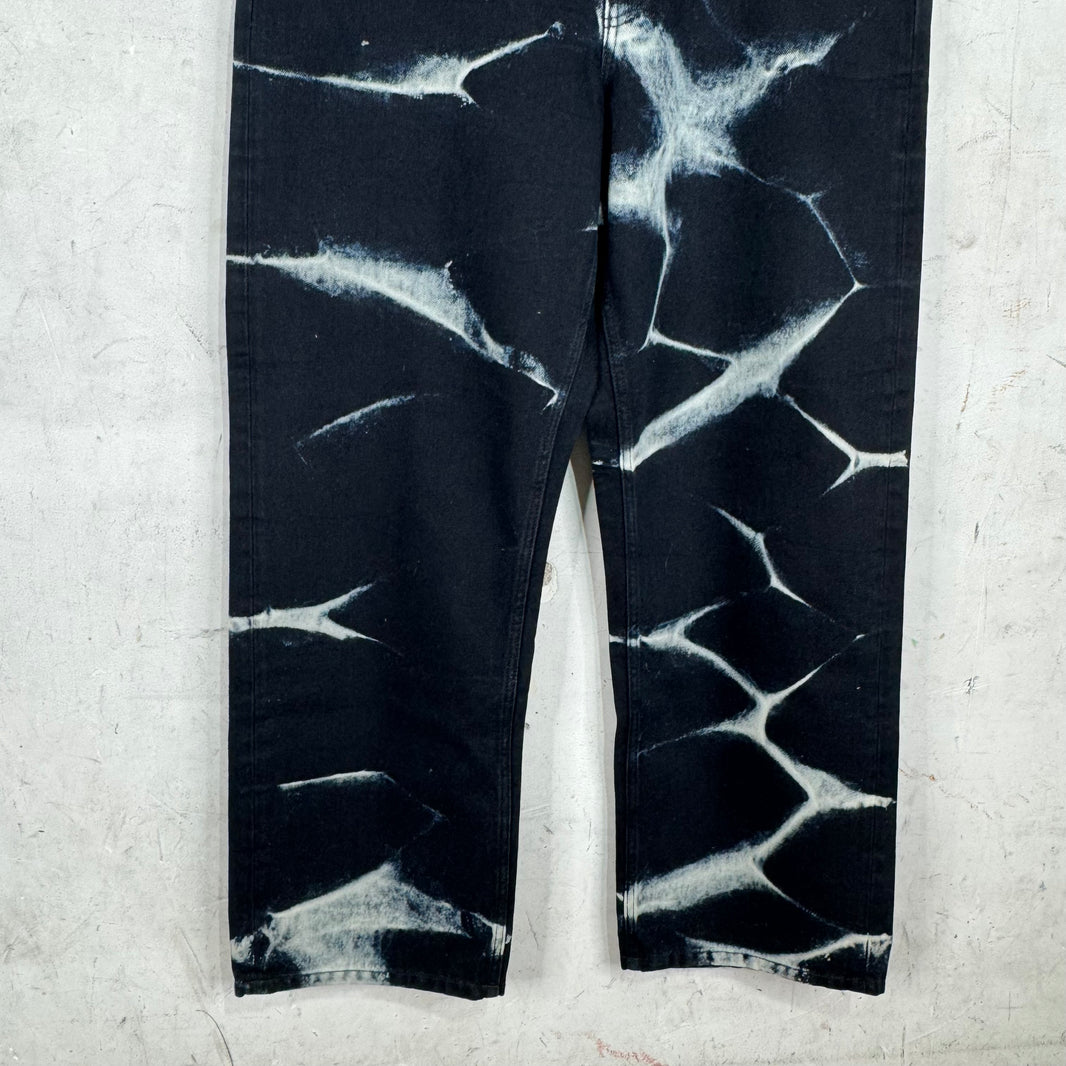 Dries Van Noten Dyed Indigo Loose Jeans