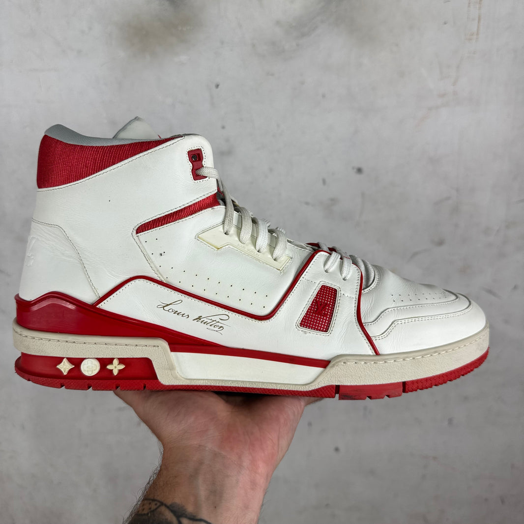 Louis Vuitton Red #54 Mid Trainers