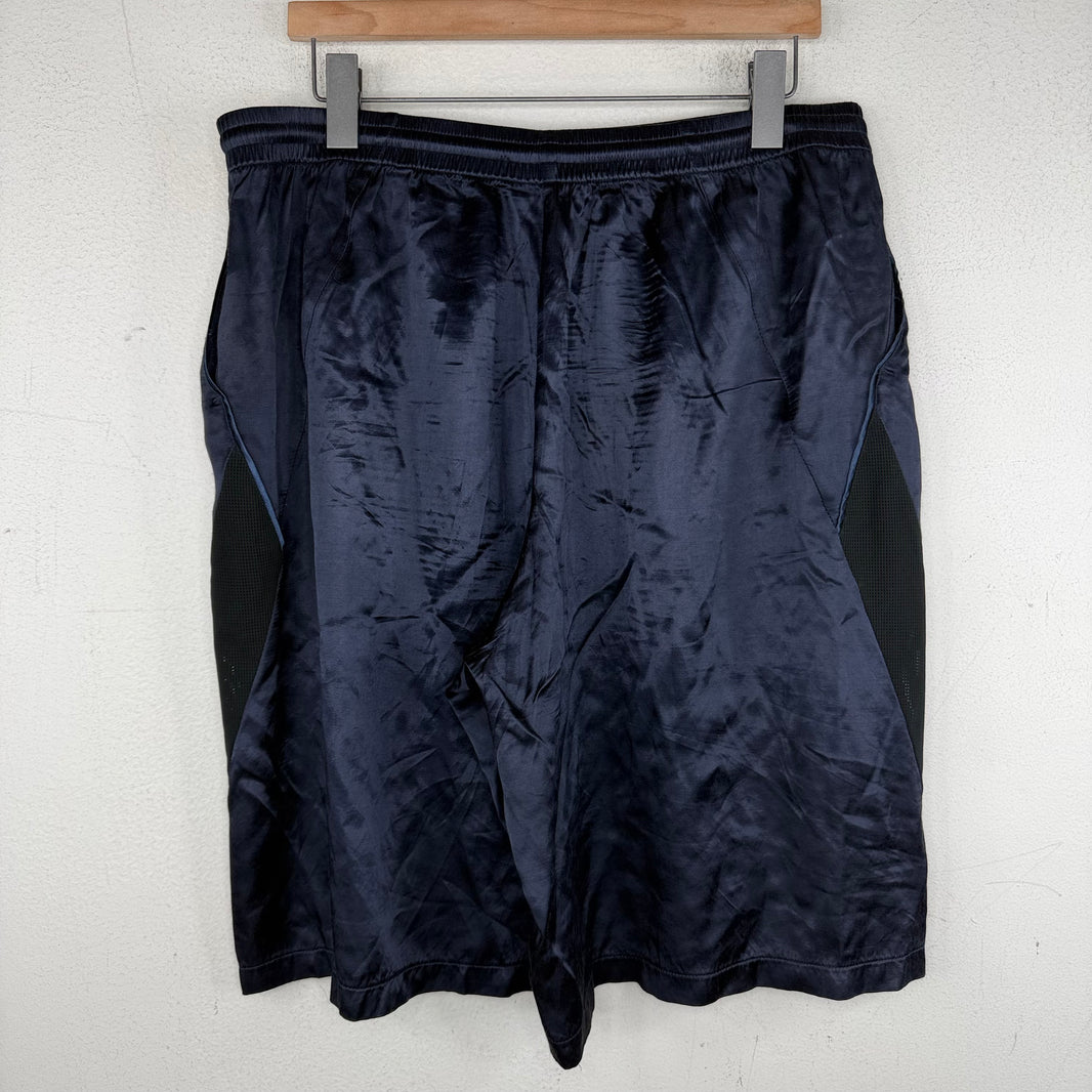 Martine Rose Navy Long Basketball Shorts