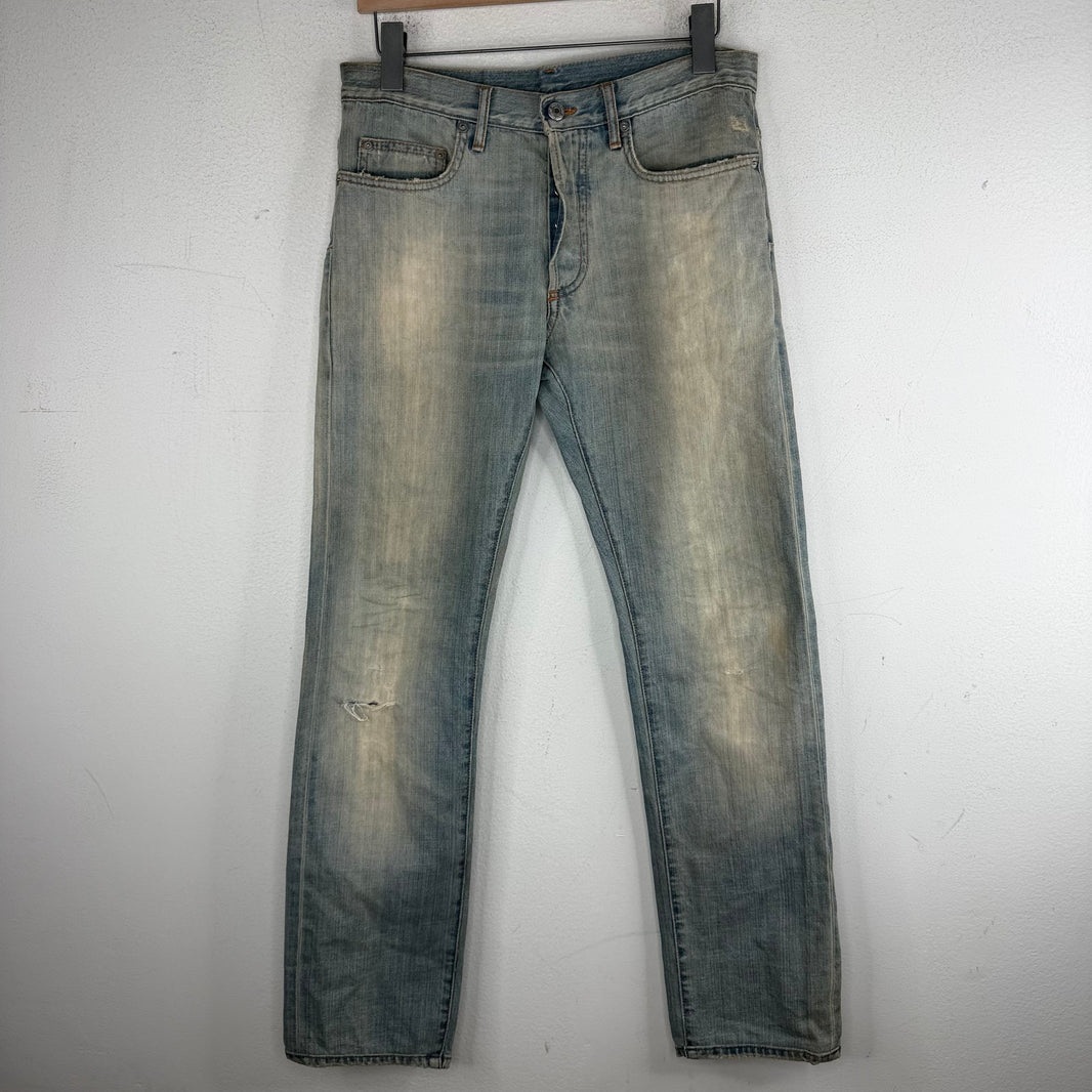 DIor Light Wash Skinny Jeans