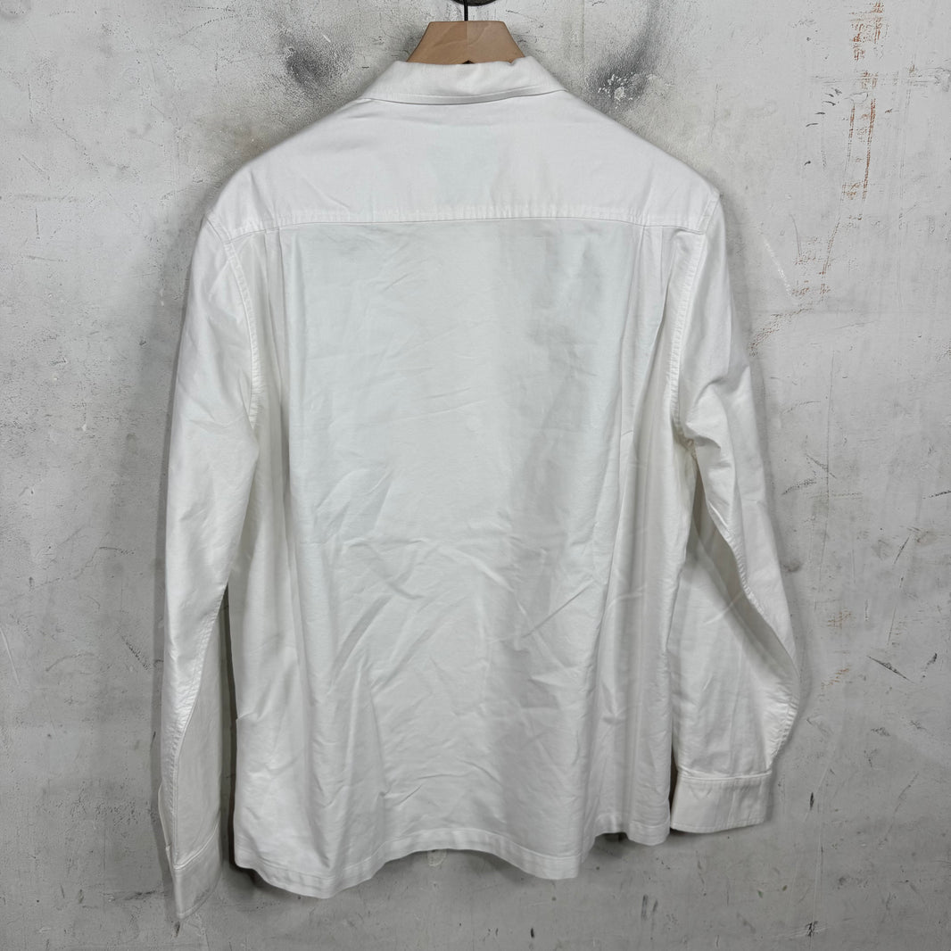 Bode Prounis  Buttoned Canvas Shirt