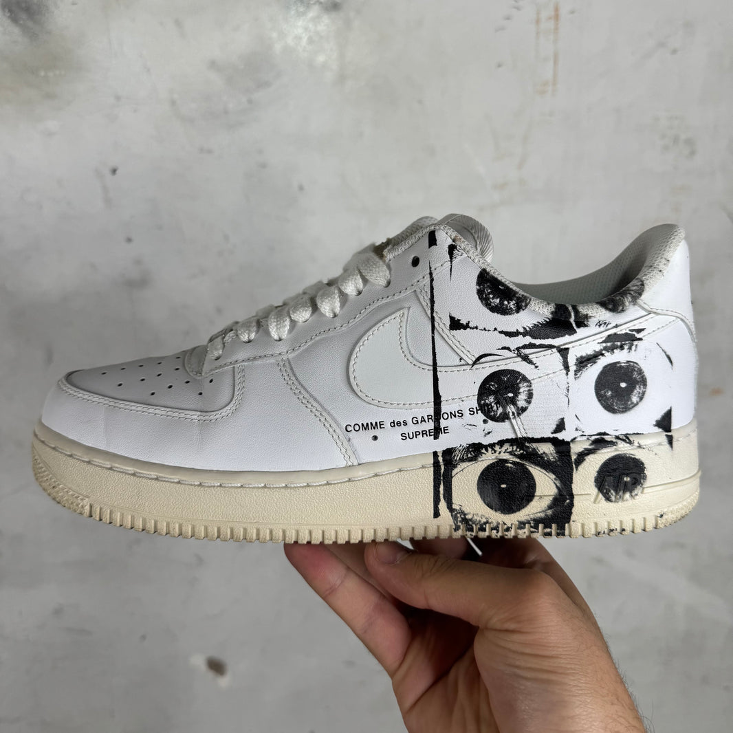 Nike x Supreme CDG Eye AF1's