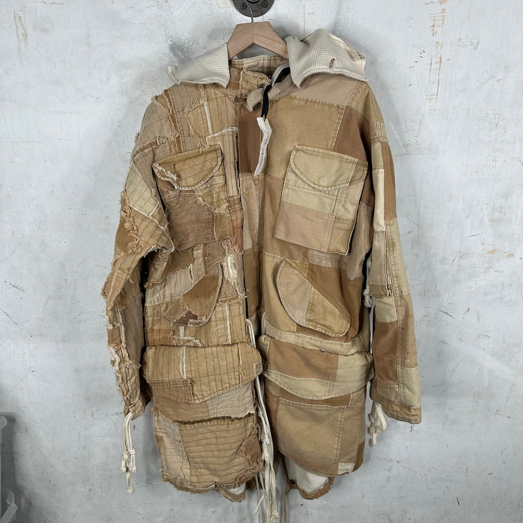 Greg Lauren Reconstructed Carhartt Trench Jacket