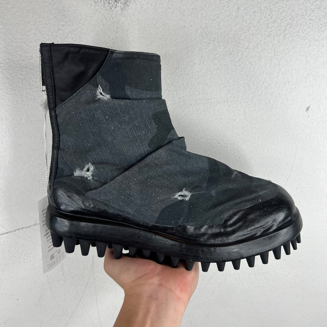 424 Black Camo Marathon Miner Boots
