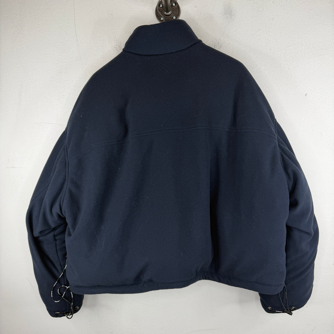 Balenciaga Interlock BB Reversible Fleece Puffer Jacket