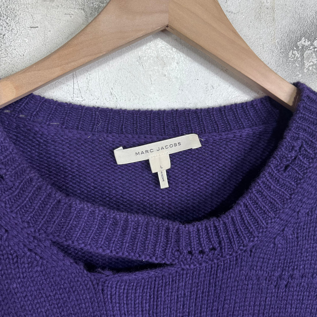 Marc Jacobs MTV Distressed Knit Sweater