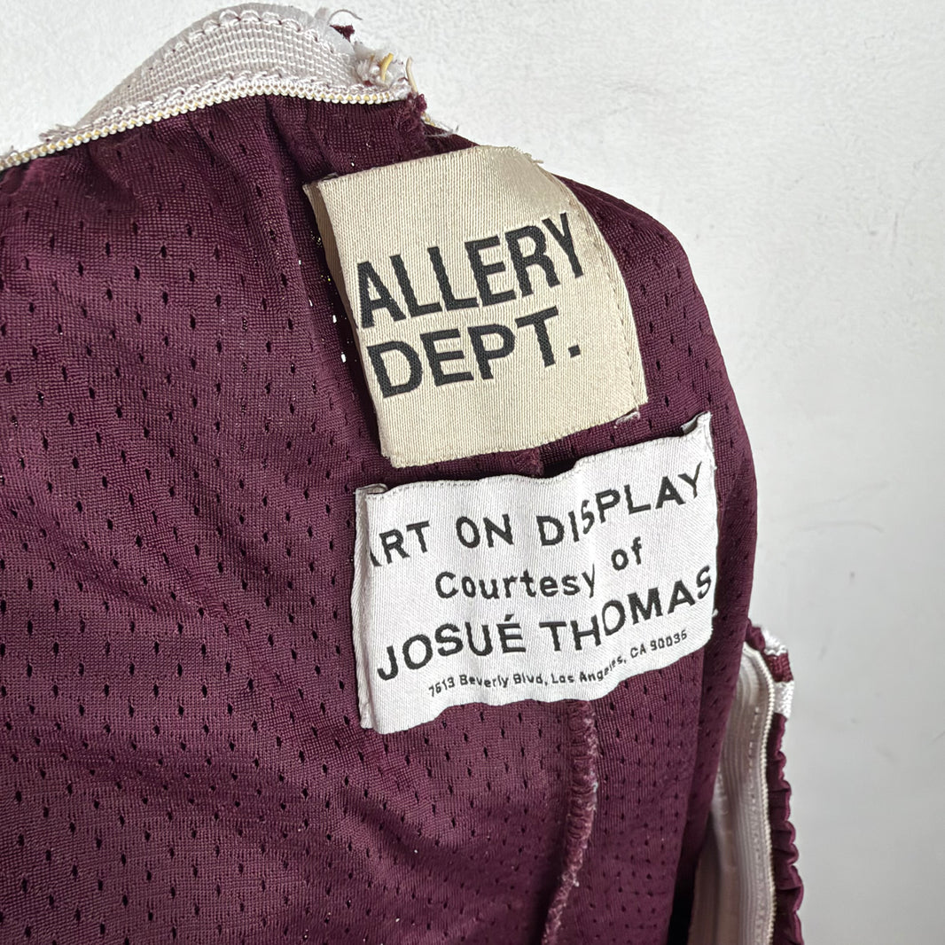 Gallery Dept Burgundy Basketball Shorts