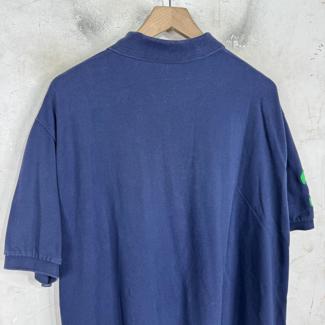Ralph Lauren Navy/Green Double Horse Polo