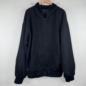 Balenciaga Wool Zip-Up Hoodie