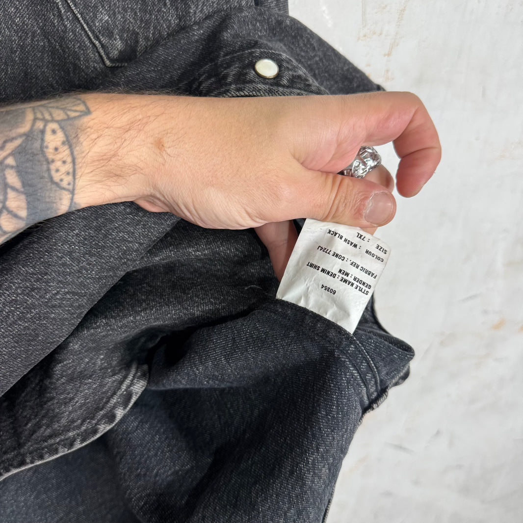 Vetements x Levis Western Snap Denim Overshirt