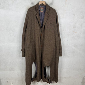 Kapital Tweed Piano Farm Trench Coat