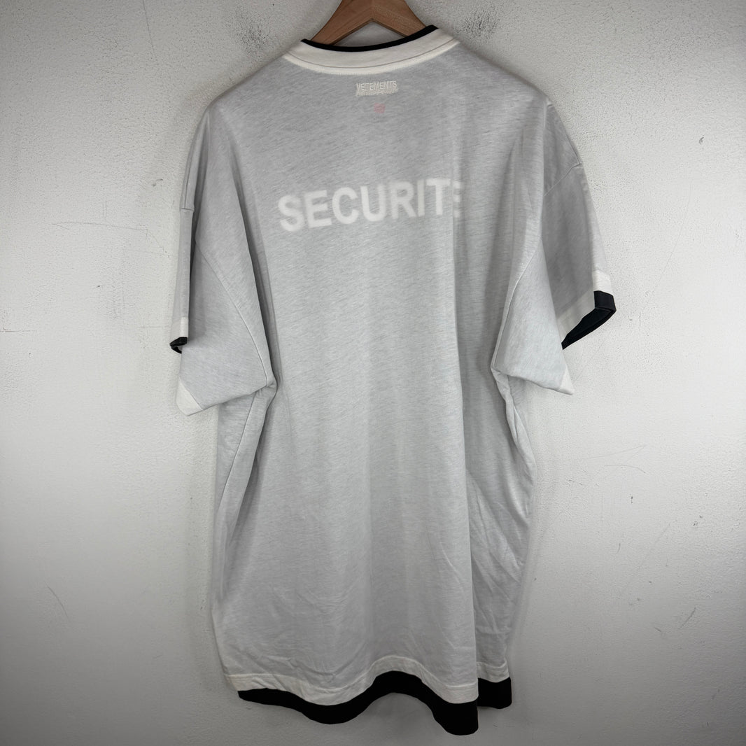 Vetements Double Layer Securite T-Shirt