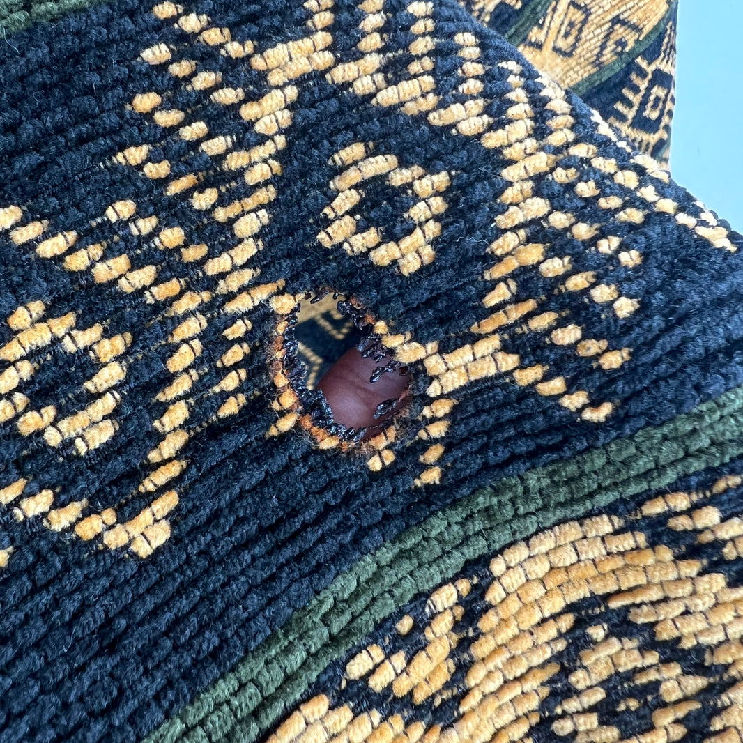 Blackmeans GJ23-9 Riders Woven Leather Jacket