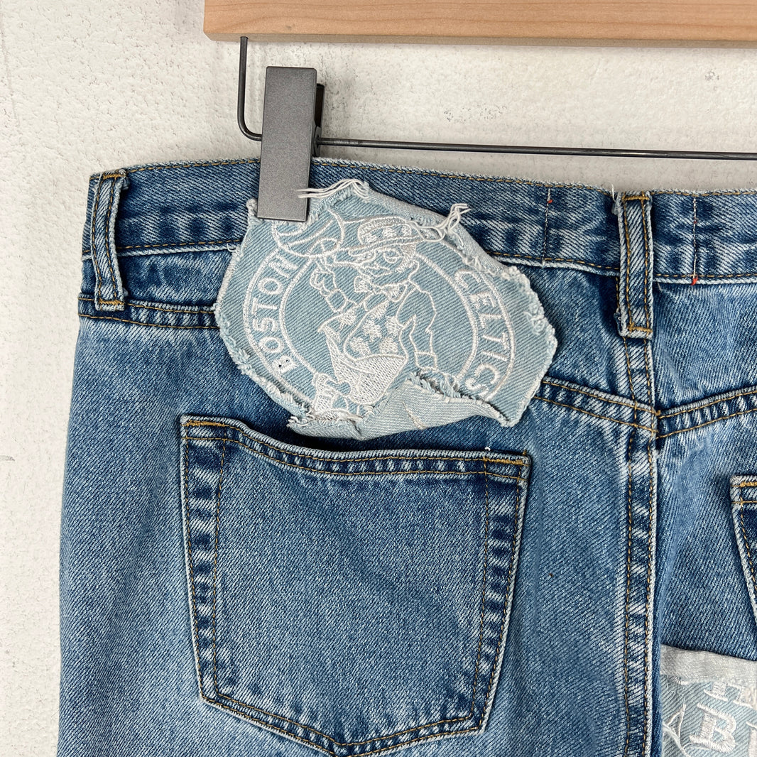 Ev Bravado OG NBA Embroidered Logo Jeans
