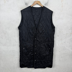 Rick Owens Quilted Snap Vest