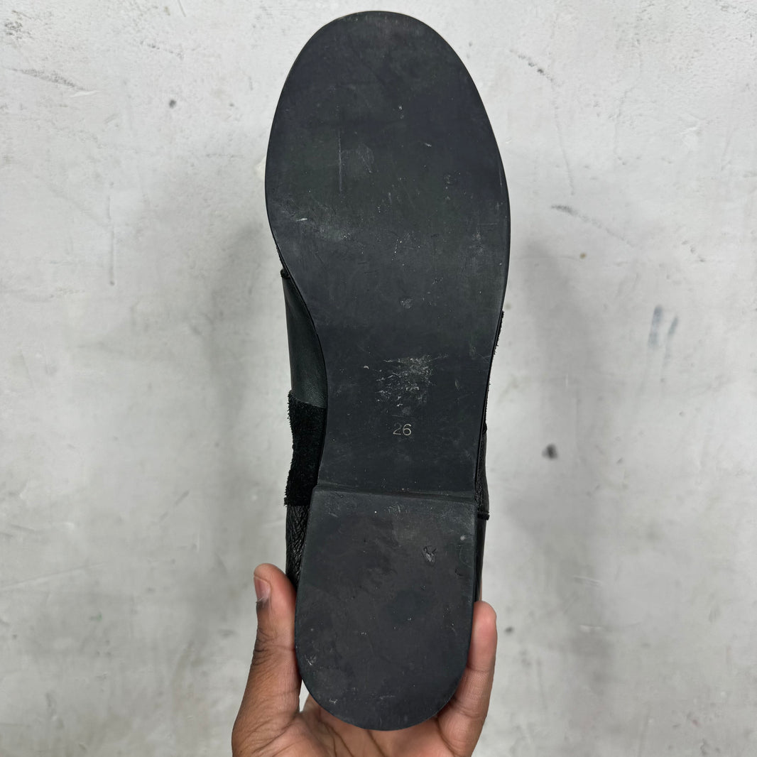Comme Des Garçons Homme Plus Patchwork Chelsea Boots