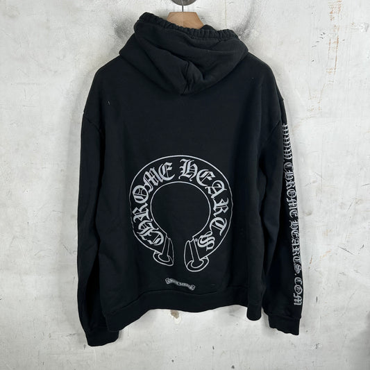 Chrome Hearts Metallic Silver Web Hoodie