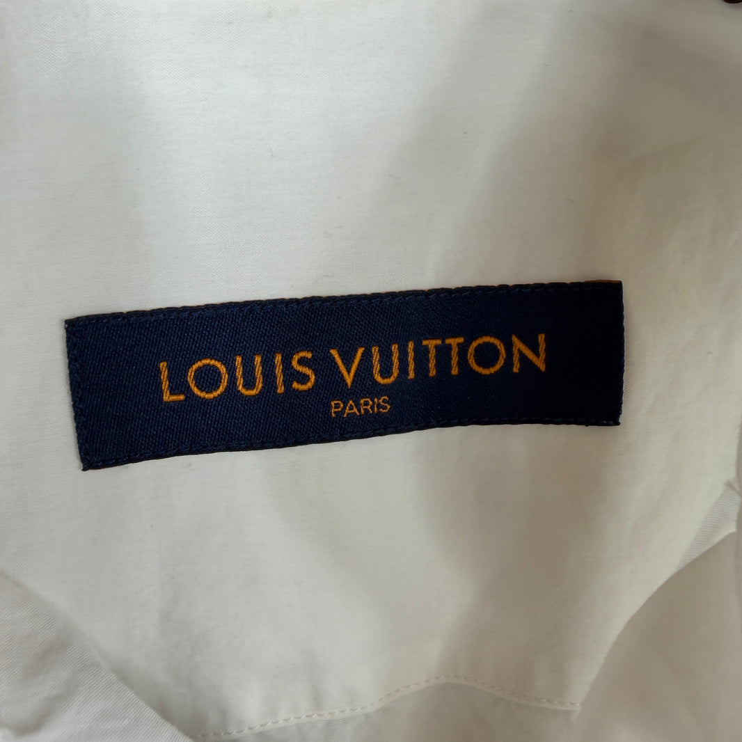 Louis Vuitton Race Logos Button Up Shirt
