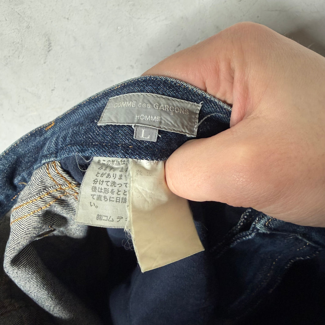 CDG Homme Washed Blue Jeans