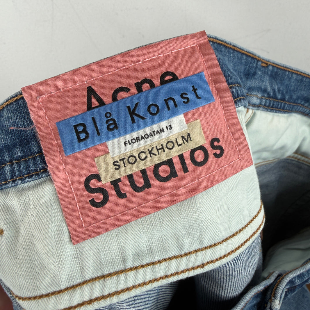 Acne Studios Bla Konst Blue Skinny Jeans