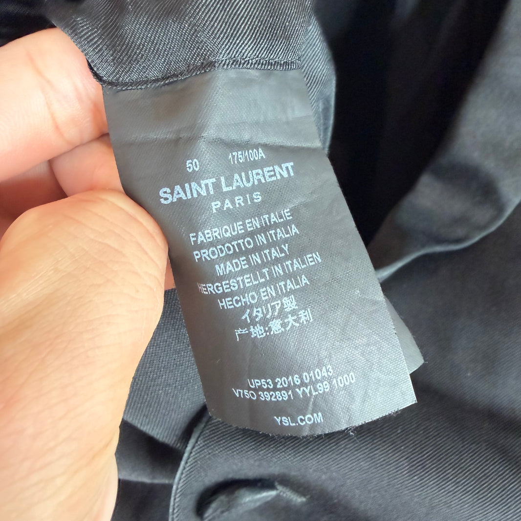 Saint Laurent Single Breasted Blazer Jacket