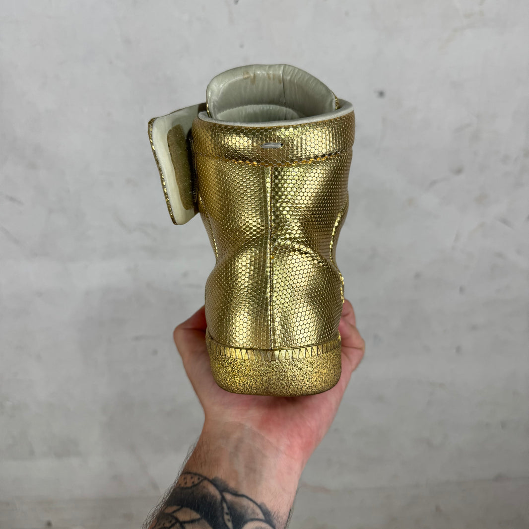 Margiela Gold Patterned Future Highs
