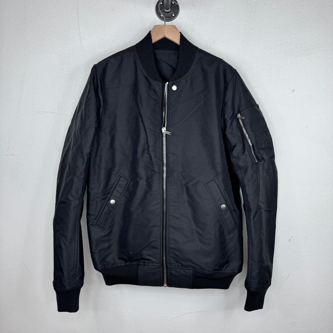 Rick Owens Nylon Bomber Jacket