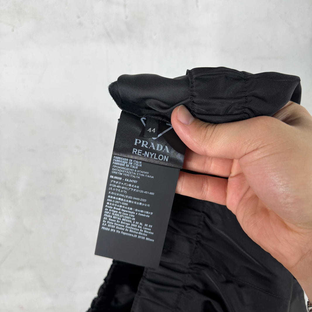 Prada Plaqued Re-Nylon Shorts