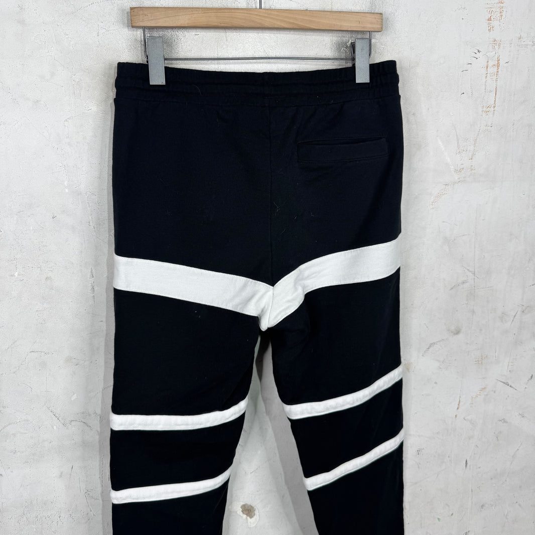 Hood By Air Striped Prisoner Sweatpants
