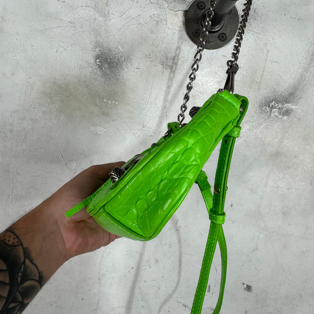 Balenciaga Mini Croc Le Cagole Purse