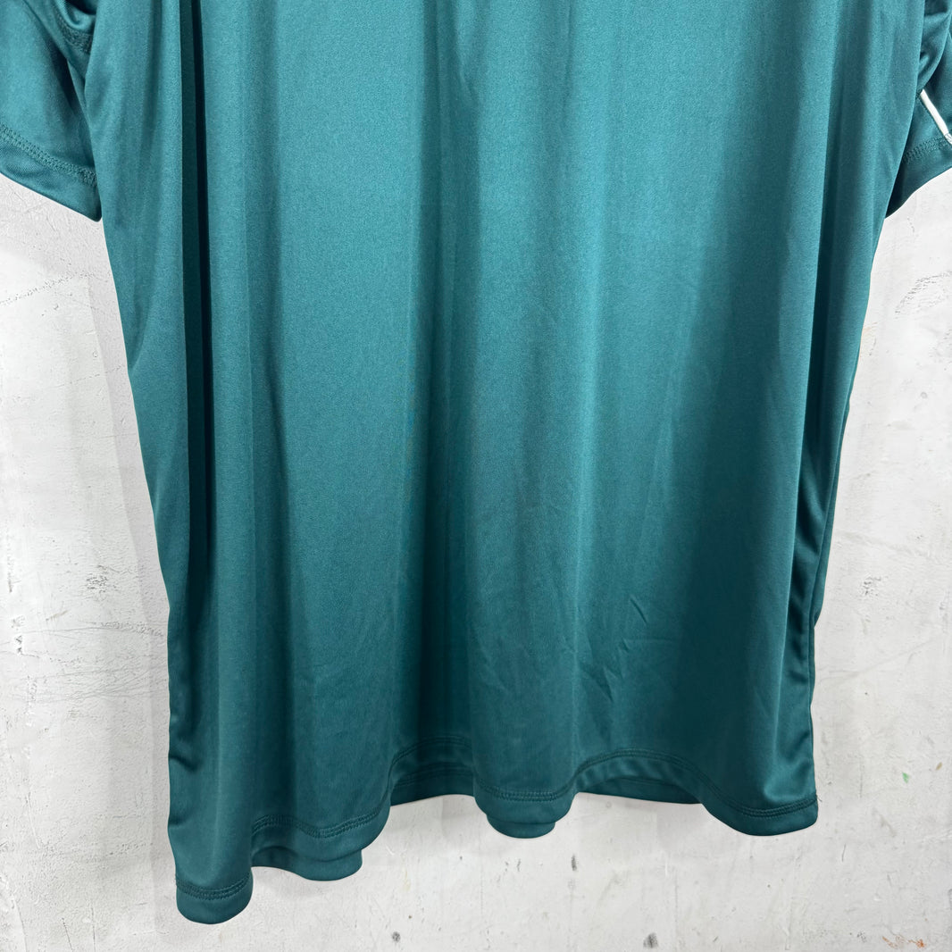 Martine Rose Green Layered Soccer Jersey