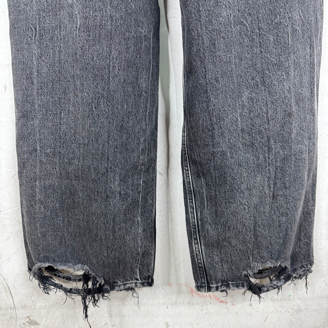 Balenciaga Cut Up Baggy Jeans