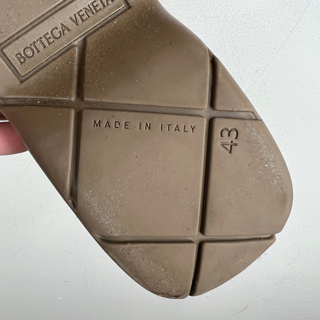 Bottega Veneta Brown Rubber Puddle Boots