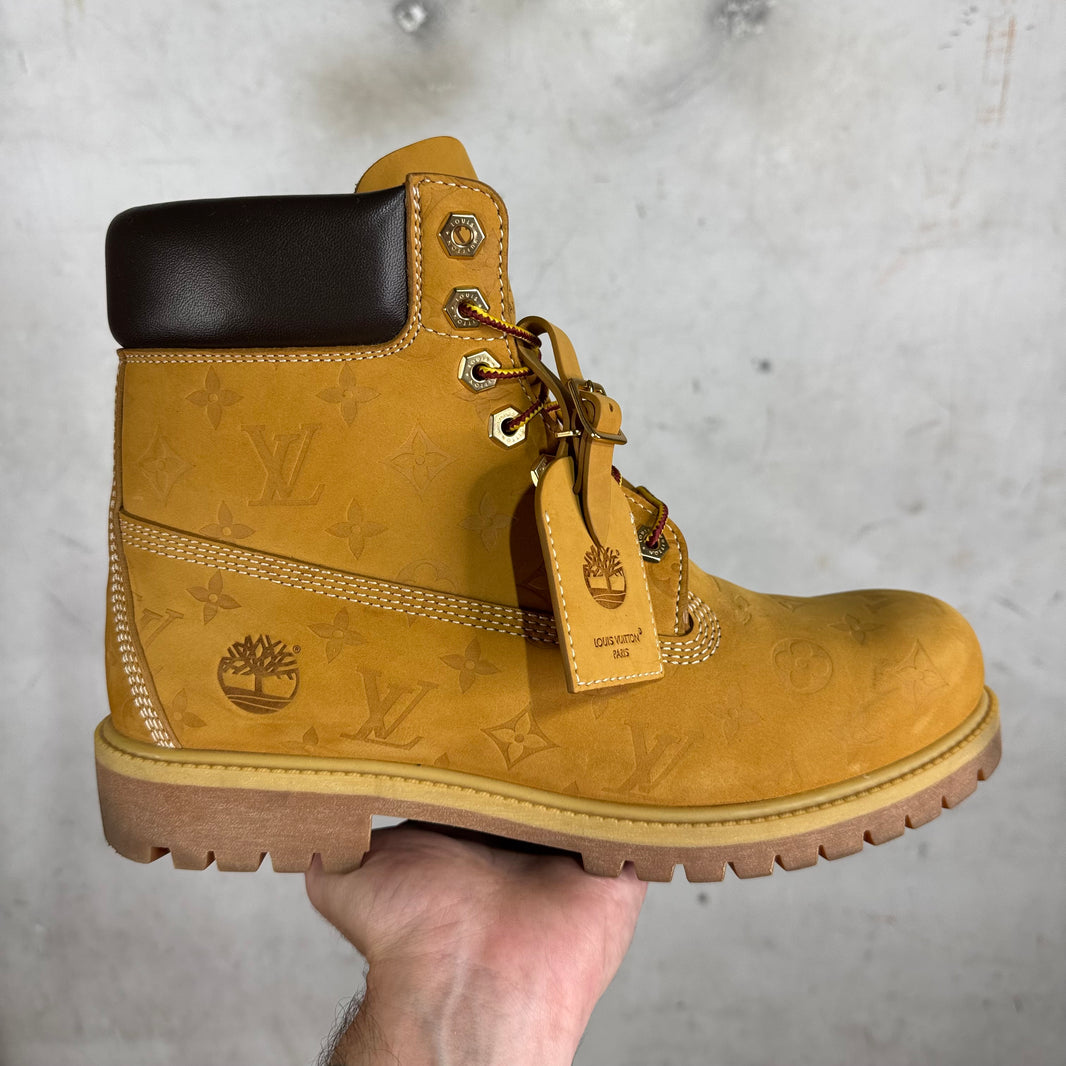 Louis Vuitton x Timberland Monogram Wheat 6in Boots