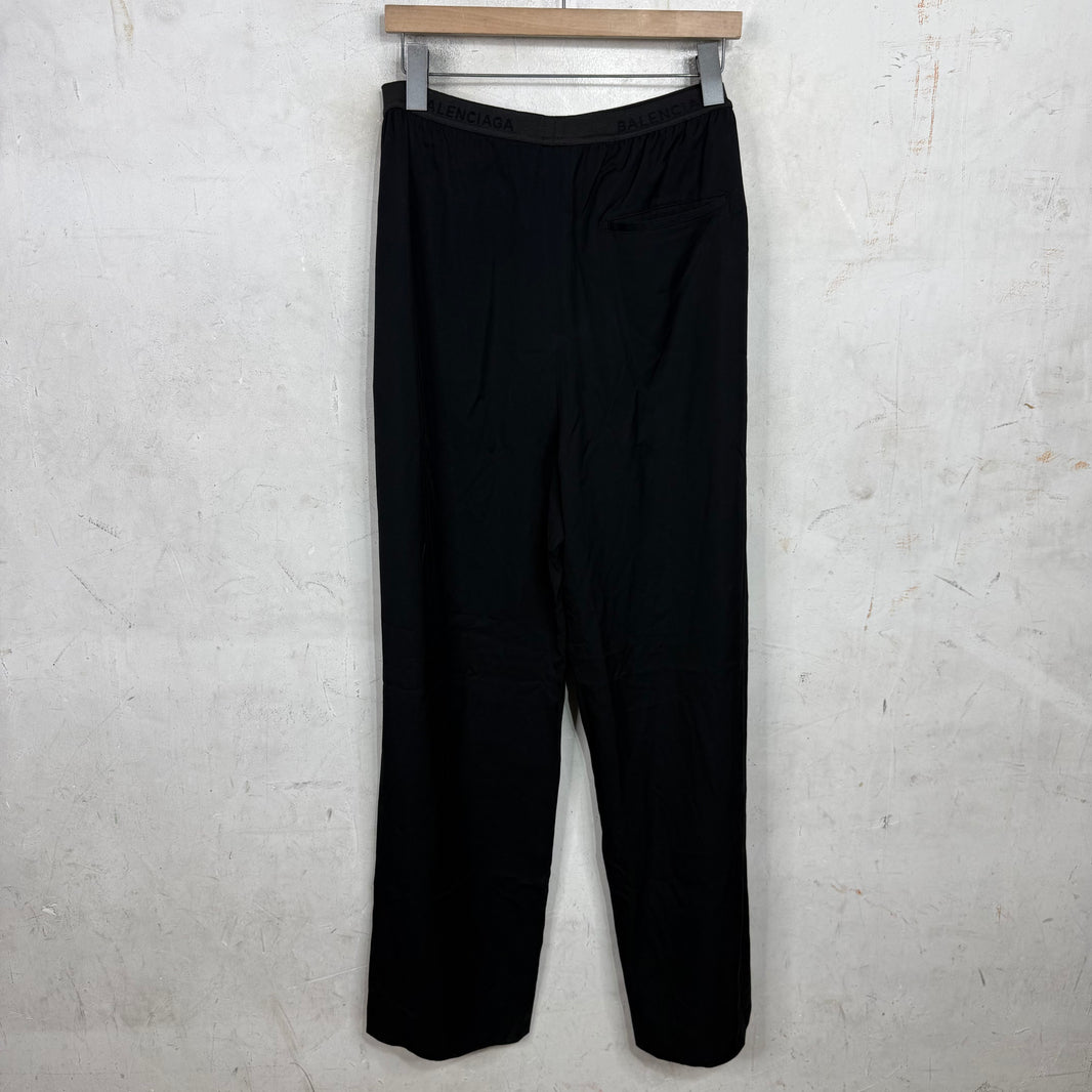 Balenciaga Logo Waistband Pants