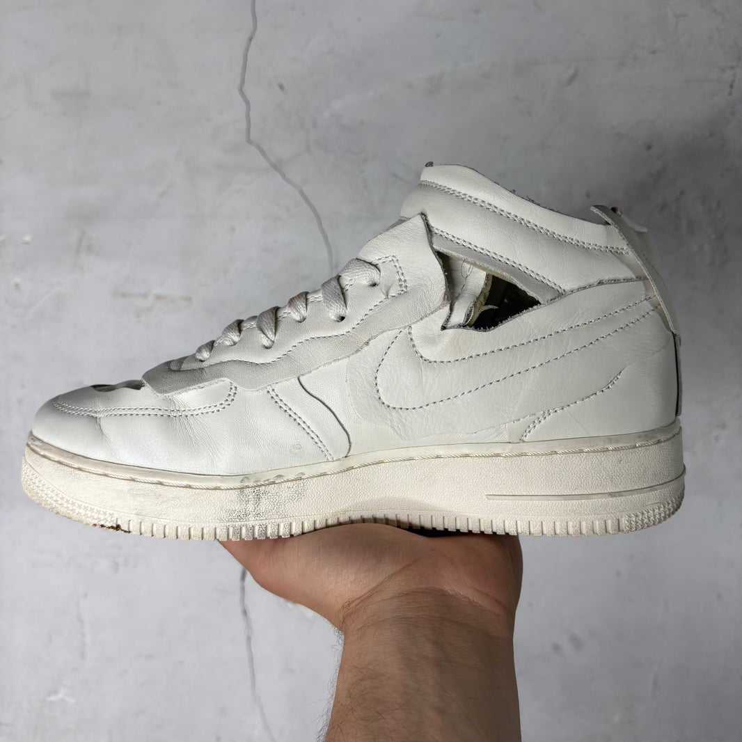 Nike x CDG White AF1 Mids