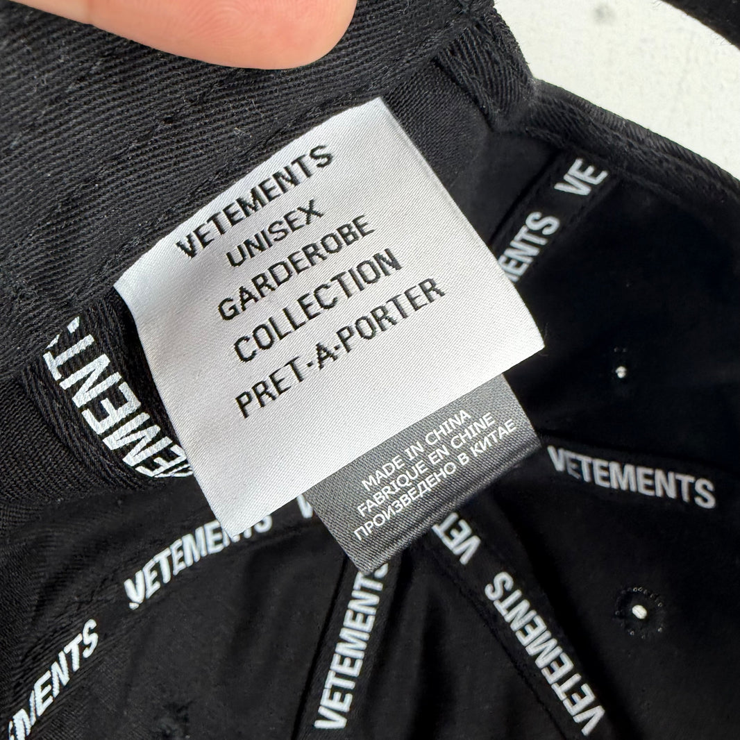 Vetements Metal Logo Hat