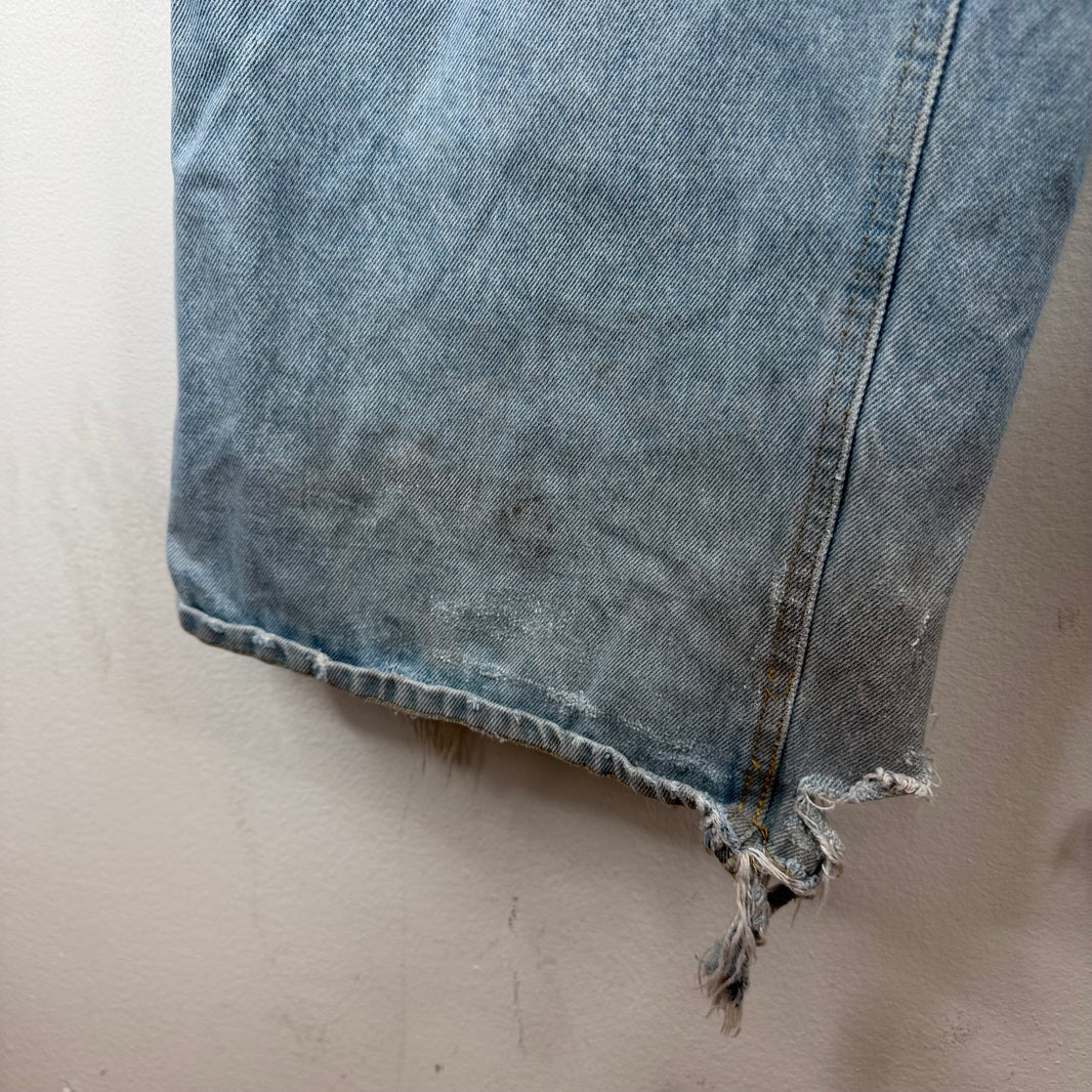 Martine Rose Light Blue Wash Baggy Jeans
